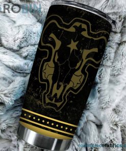 Black Clover Bulls Stainless Steel Tumblers Cup
