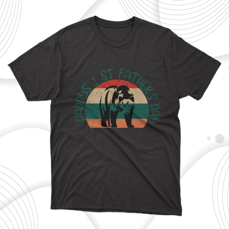 Father’s Day Gift 1 St Fathers Day T-Shirt