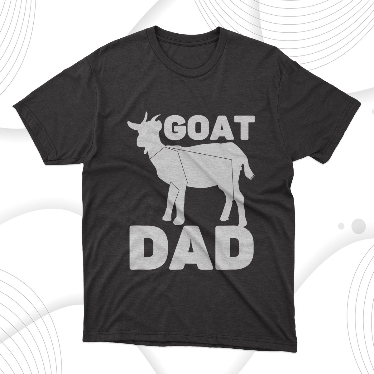 Goat Dad T-Shirt - RobinPlaceFabrics