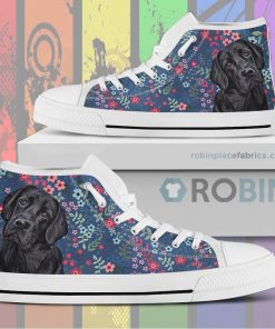 Black Lab Sweetheart Canvas High Top Sneaker