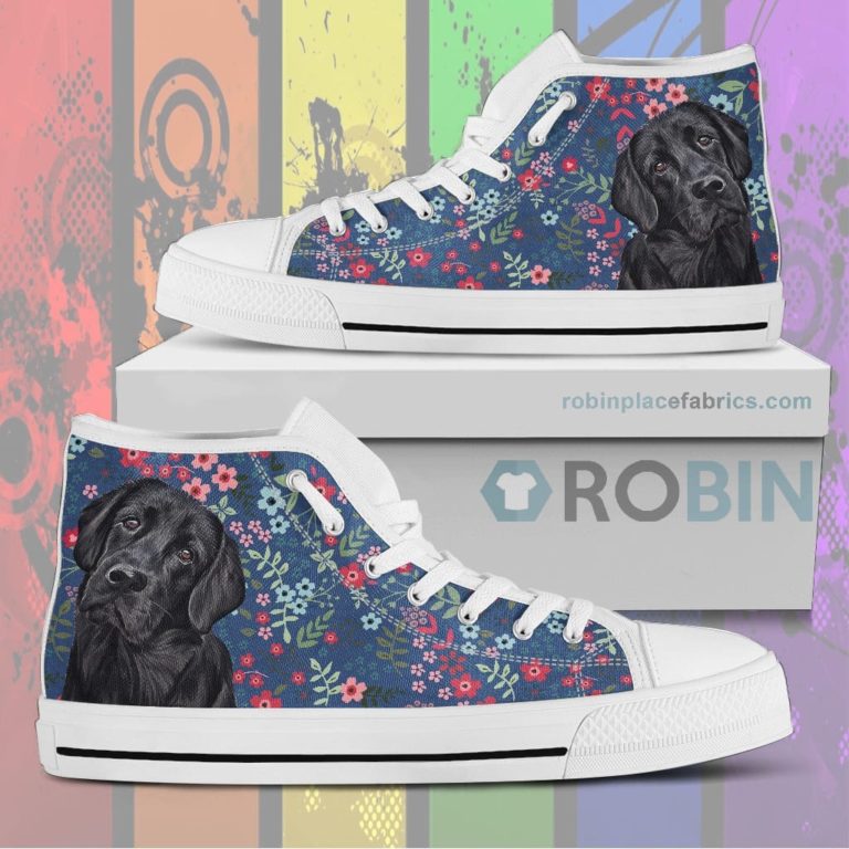 Black Lab Sweetheart Canvas High Top Sneaker
