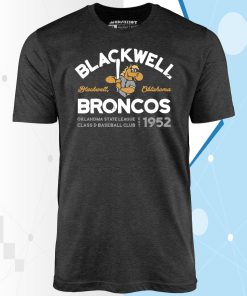 Blackwell Broncos – Oklahoma – Vintage Minor League Baseball Unisex T-Shirt