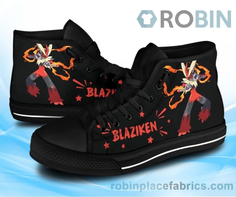 Blaziken Canvas High Top Shoes