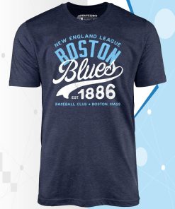 Boston Blues – Massachusetts – Vintage Minor League Baseball Unisex T-Shirt