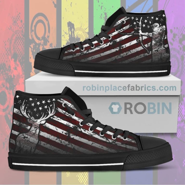 Bowhunter Canvas High Top Sneaker