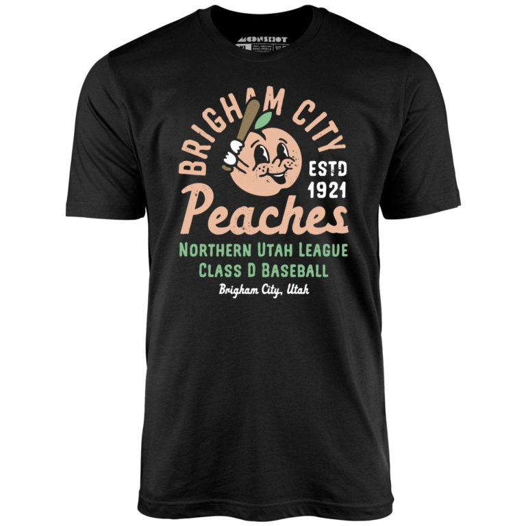 Brigham City Peaches – Utah – Vintage Minor League Baseball – Unisex T-Shirt
