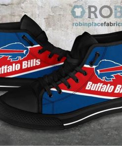 Buffalo Bills Canvas High Top Shoes