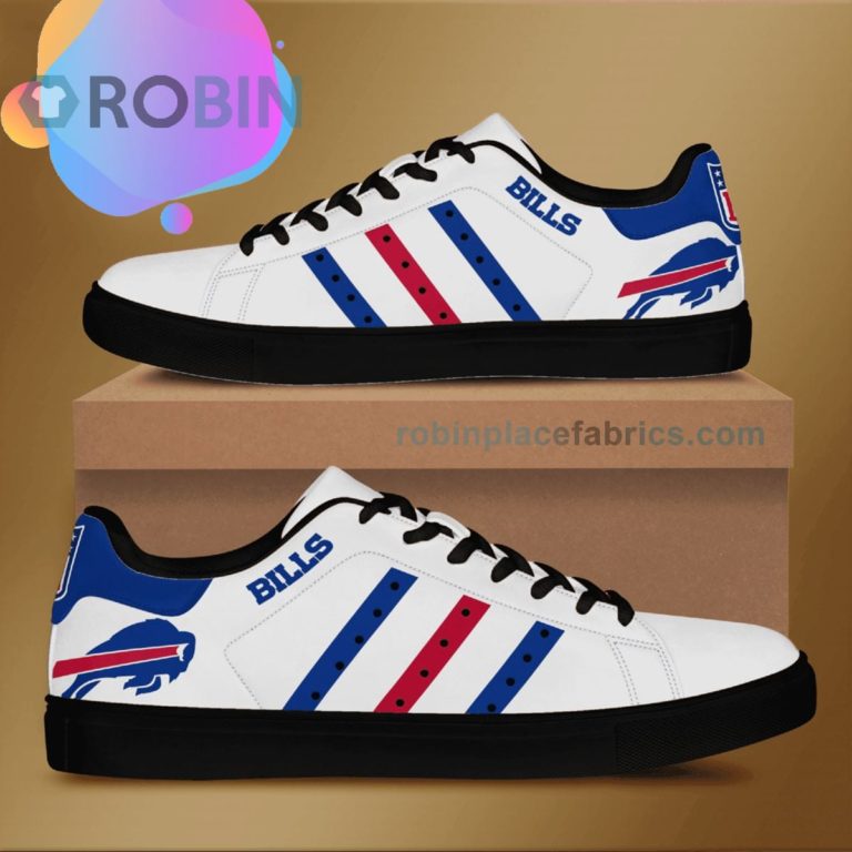 Buffalo Bills Low Top Casual Skate Shoes – Stan Smith Sneaker