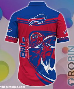 Buffalo Bills NFL Casual Button Down Hawaiian Shirts