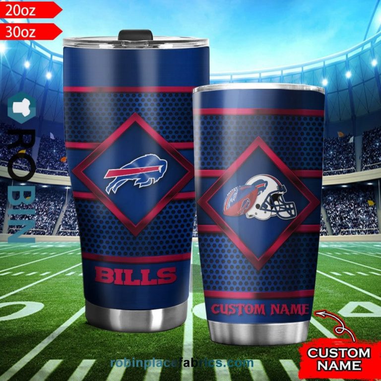 Buffalo Bills NFL Custom Name Tumblers Cup