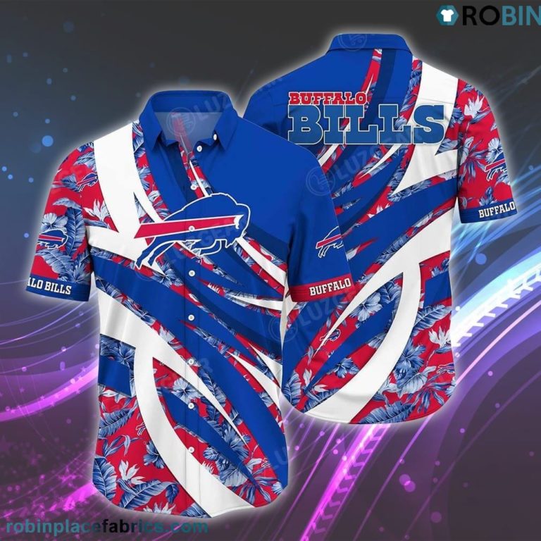Buffalo Bills NFL Hawaiian Shirt Tropical Patterns