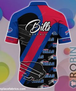 Buffalo Bills NFL Short Sleeve Button Down Shirt