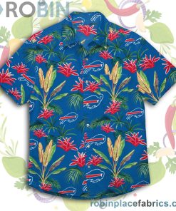 Buffalo Bills Nfl Victory Vacay Button Up Shirt