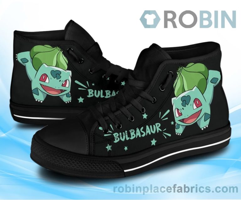 Bulbasaur Canvas High Top Shoes