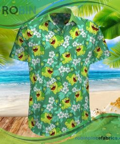 Bulbasaur Pokemon Hawaiian Beach Shirt