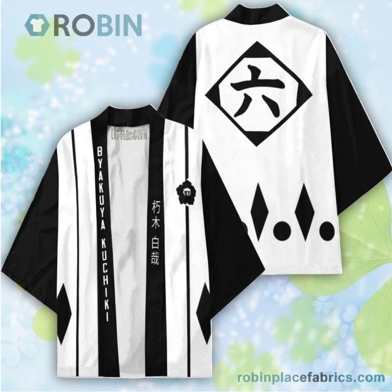 Byakuya Kuchiki Bleach Kimono Cardigans