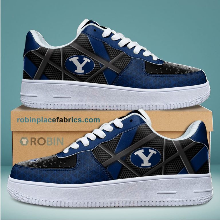 BYU Cougars NCAA Football Team Air Force 1 NAF Shoes
