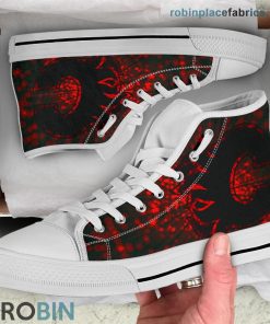 Calgary Flames Jackets Canvas Shoes High Top Calgary Flames Jackets Canvas Shoes High Top