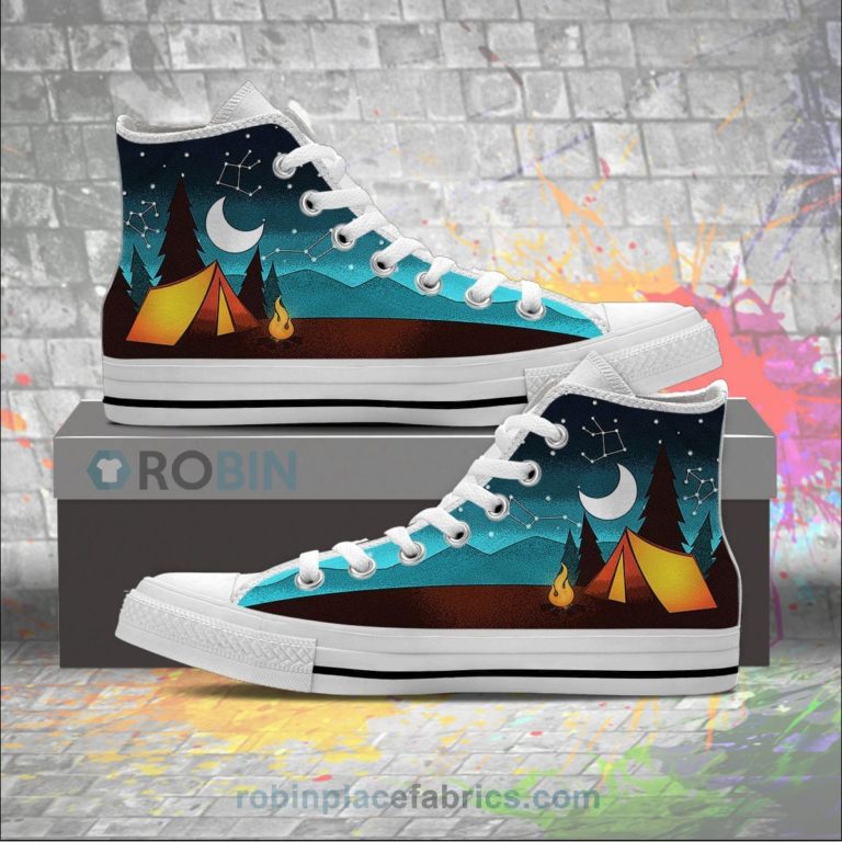 Camping Canvas High Top Sneaker