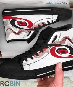 Carolina Hurricanes Canvas Shoes High Top Carolina Hurricanes Canvas Shoes High Top