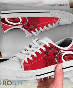 Carolina Hurricanes Canvas Shoes Low Top