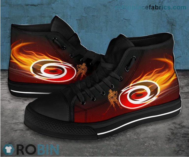 Carolina Hurricanes Canvas Sneaker High Top