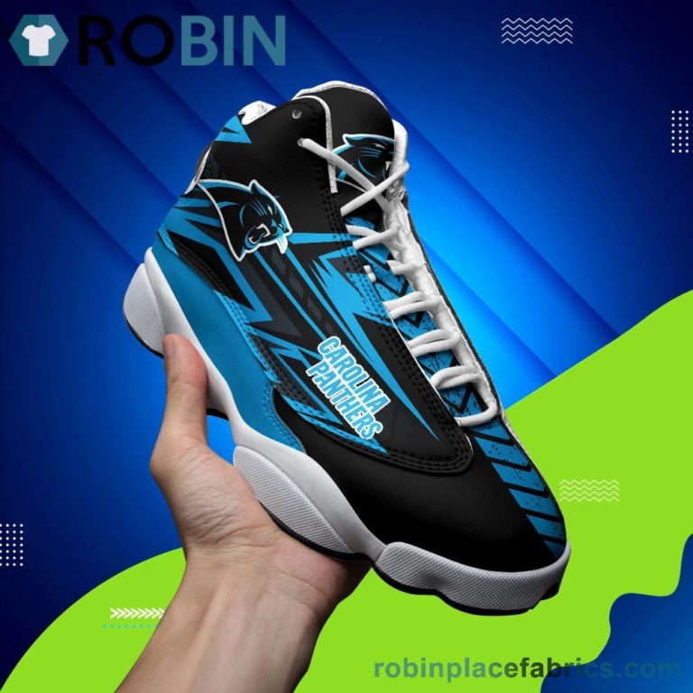 Carolina Panthers NFL Air Jordan 13 Sneakers