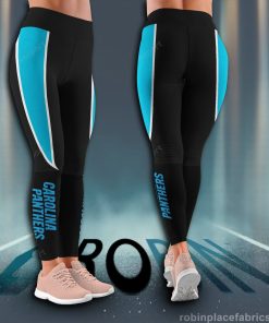 Carolina Panthers NFL High Waisted Leggings