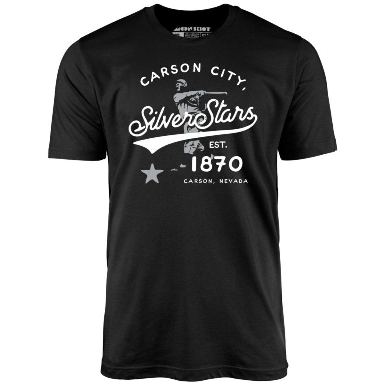 Carson City Silver Stars – Nevada – Vintage Minor League Baseball – Unisex T-Shirt