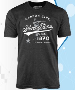 Carson City Silver Stars – Nevada – Vintage Minor League Baseball – Unisex T-Shirt