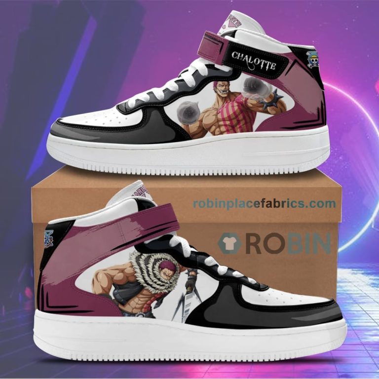 Charlotte Katakuri Sneakers Air Mid Custom One Piece Anime Shoes