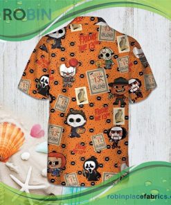 Chibi Horror Characters Hawaiian Shirt Chibi Horror Characters Hawaiian Shirt