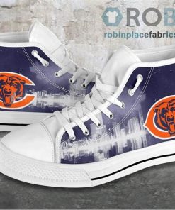 Chicago Bears Canvas High Top Sneaker