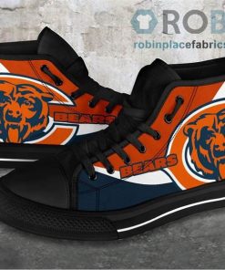 Chicago Bears Canvas Sneaker Top Shoes