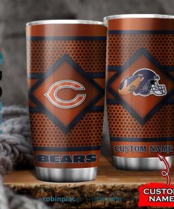 Chicago Bears NFL Custom Name Tumblers Cup Chicago Bears NFL Custom Name Tumblers Cup