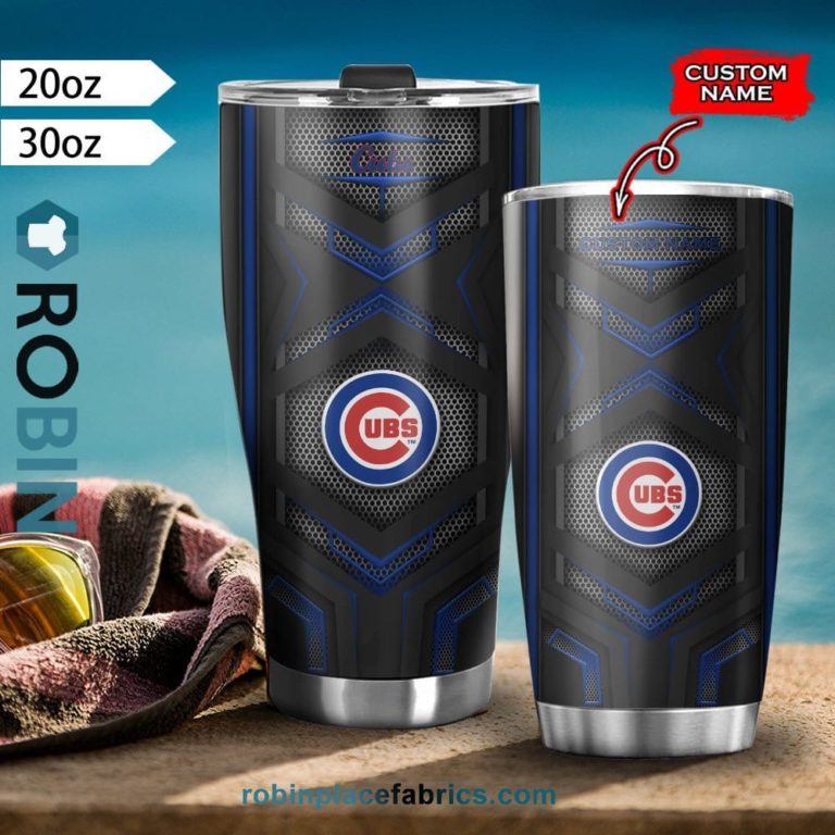 Chicago Cubs Custom Name Tumblers Cup