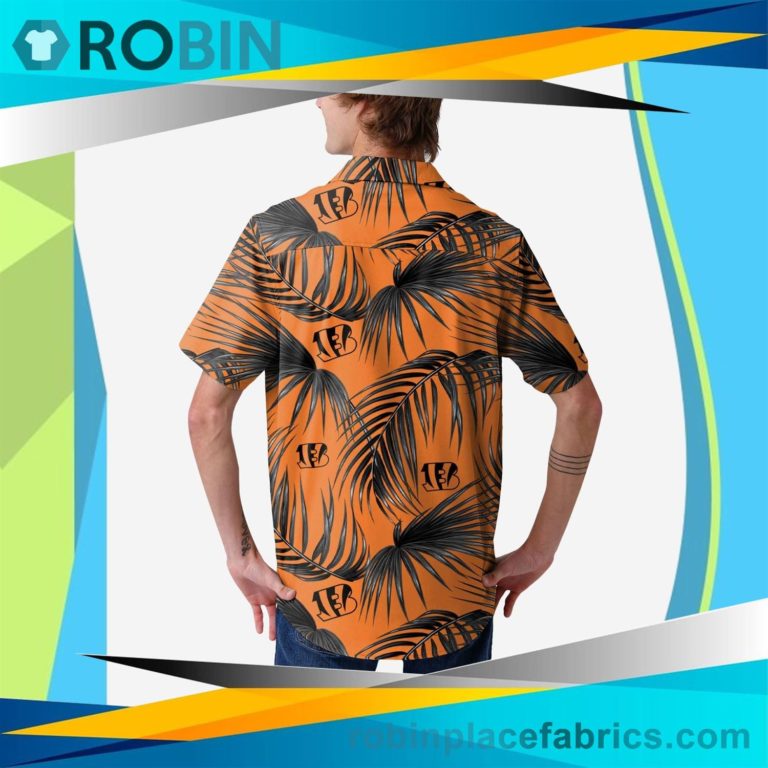 Cincinnati Bengals Hawaiian Button Up Shirt