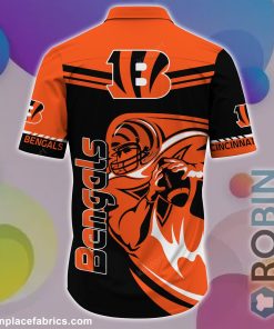 Cincinnati Bengals NFL Casual Button Down Hawaiian Shirts