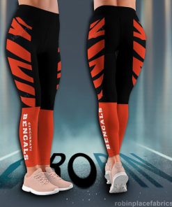 Carolina Panthers High Waisted Black Leggings