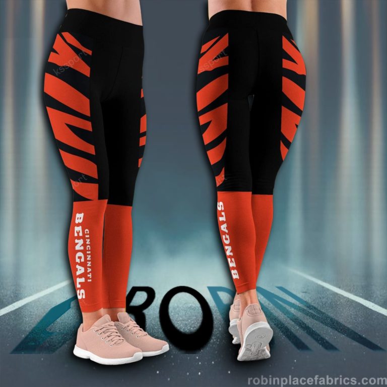 Cincinnati Bengals NFL High Waisted Leggings