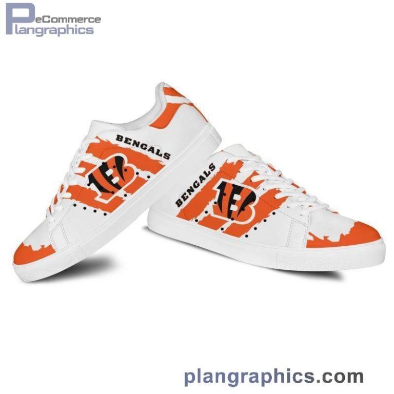 Cincinnati Bengals NFL Skate Shoes – Stan Smith Sneakers