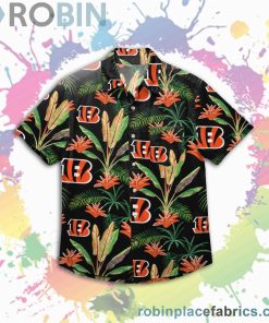 Cincinnati Bengals Nfl Victory Vacay Button Up Shirt