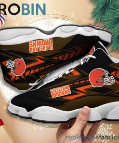 Cleveland Browns NFL Air Jordan 13 Sneakers