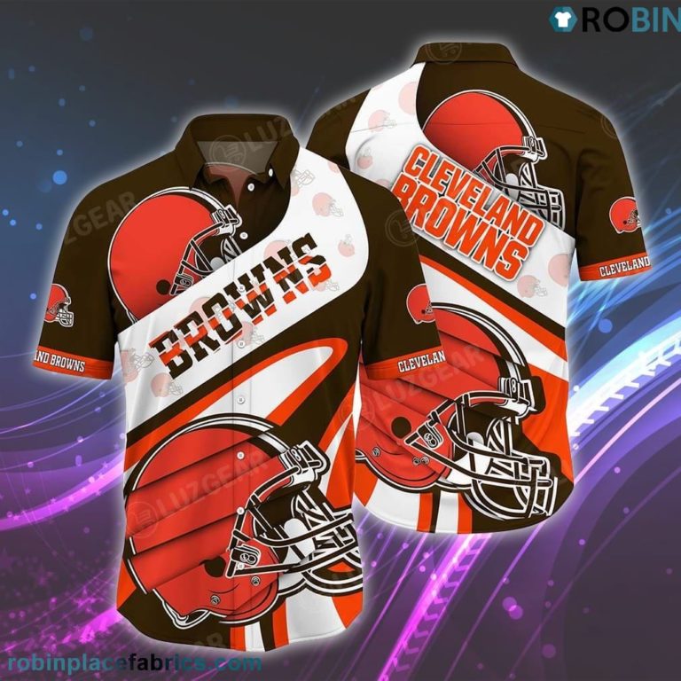 Cleveland Browns NFL Beach Shirt