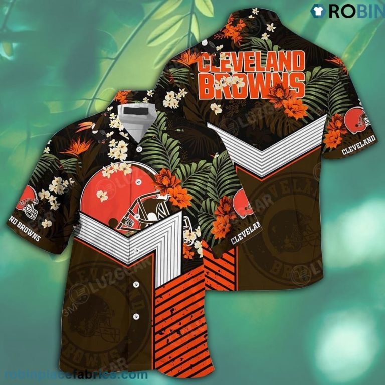 Cleveland Browns NFL Football Beach Shirt