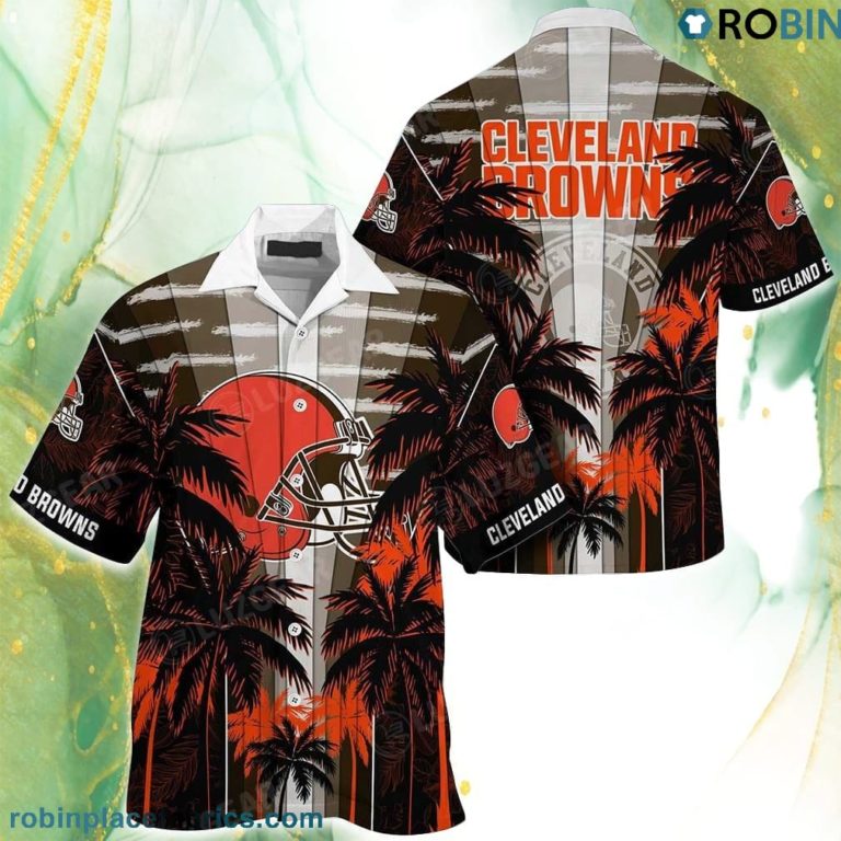 Cleveland Browns NFL Football Hawaiian Shirt