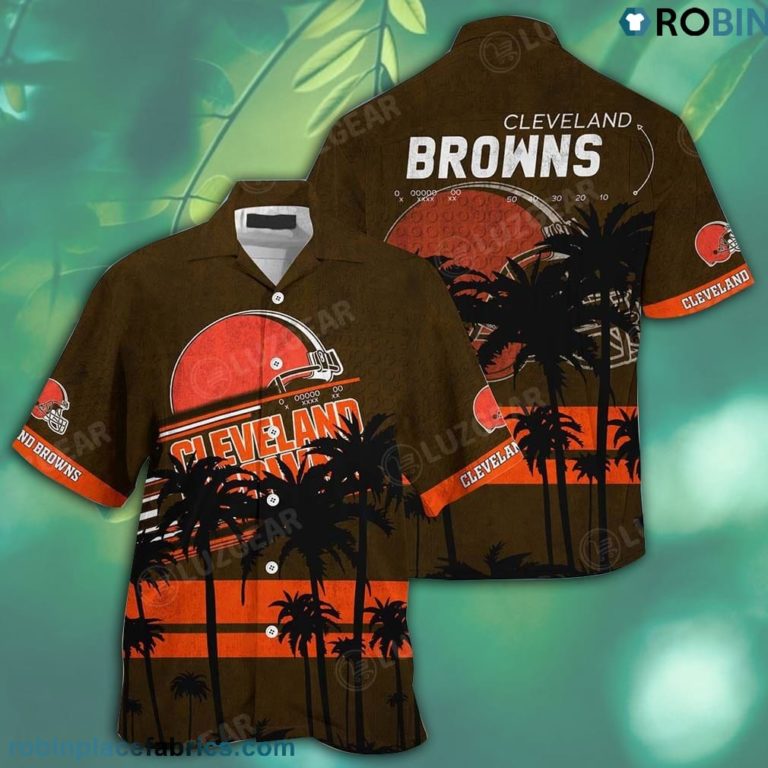 Cleveland Browns NFL Hawaiian Shirt This Summer Beach Shirt