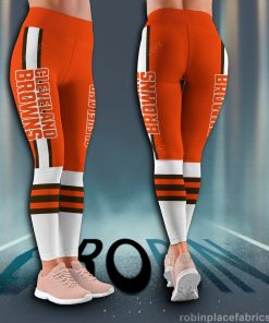 Cleveland Browns NFL High Waisted Leggings