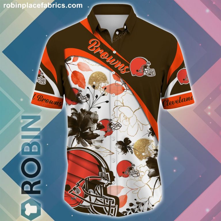 Cleveland Browns NFL Special Casual Button Down Hawaiian Shirts