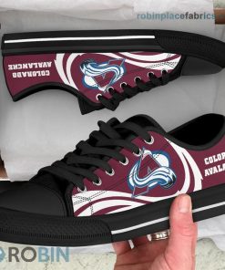Colorado Avalanche Canvas Sneaker Low Top Colorado Avalanche Canvas Sneaker Low Top